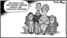 ANTI-VAXXERS by Bob Englehart