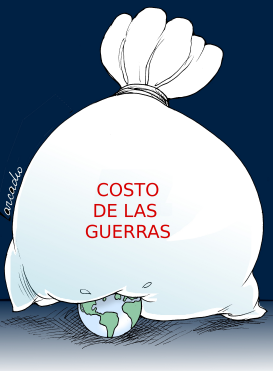 EL COSTO DE LAS GUERRAS by Arcadio Esquivel