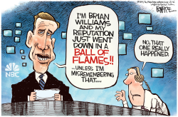 BRIAN WILLIAMS by Rick McKee