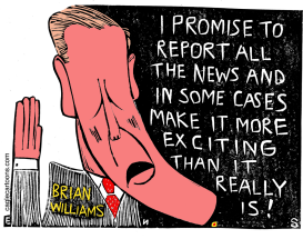 BRIAN WILLIAMS by Randall Enos