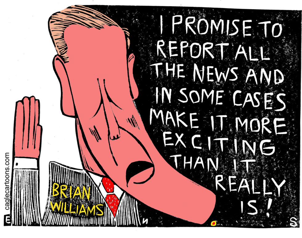  BRIAN WILLIAMS by Randall Enos