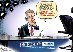 BRIAN WILLIAMS by Nate Beeler