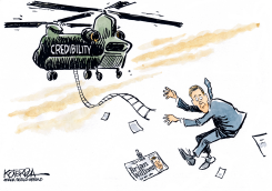 BRIAN WILLIAMS CREDIBILITY by Jeff Koterba