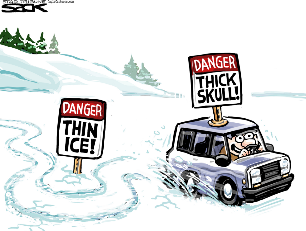  THIN ICE by Steve Sack