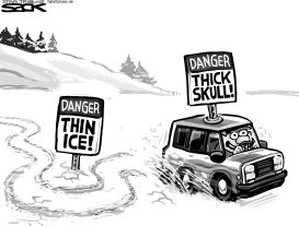 THIN ICE LOCAL by Steve Sack