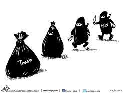 ISIS EVOLUTION by Osama Hajjaj