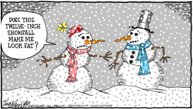 SNOW  by Bob Englehart