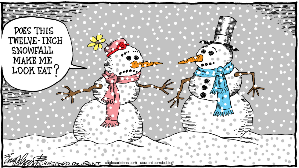  SNOW  by Bob Englehart