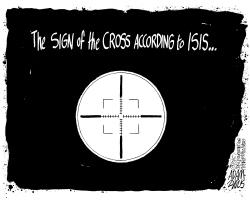 TARGETING CHRISTIANS  by Adam Zyglis