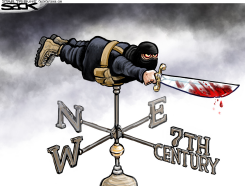 ISIS WEATHERVANE by Steve Sack