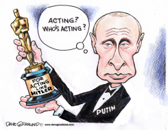 PUTIN OSCAR by Dave Granlund