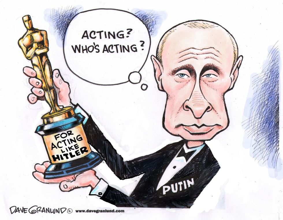  PUTIN OSCAR by Dave Granlund