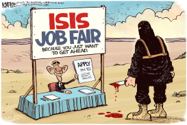 ISIS JOB FAIR by Rick McKee