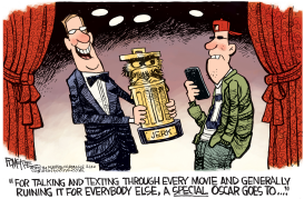 SPECIAL OSCAR by Rick McKee