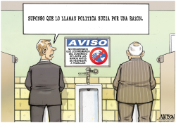 MIEMBROS DEL CONGRESO NO REQUIEREN LAVARSE MANOS by RJ Matson