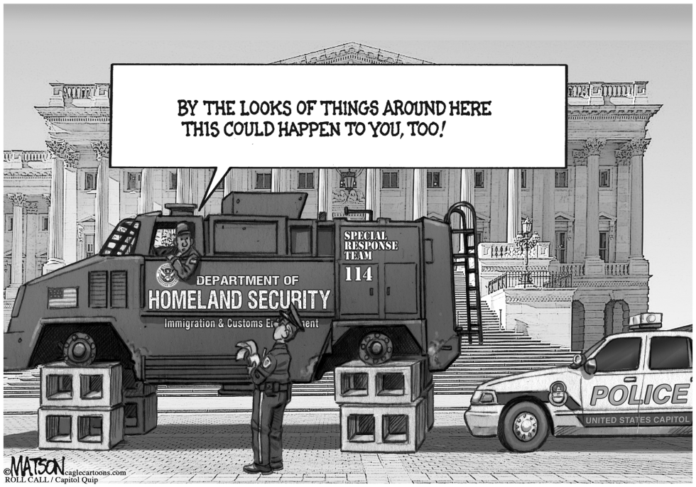  HOMELAND SECURITY SHUTDOWN by RJ Matson