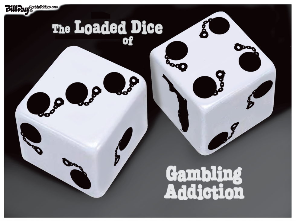  LOCAL FL  BALL AND CHAIN DICE   by Bill Day