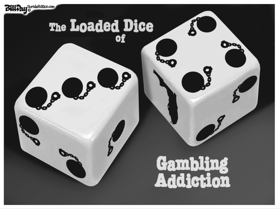  LOCAL FL  BALL AND CHAIN DICE   by Bill Day