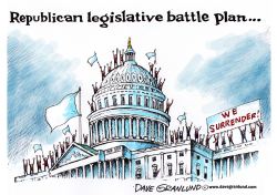 GOP BATTLE PLAN by Dave Granlund