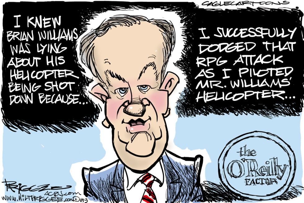  O'REILLY by Milt Priggee