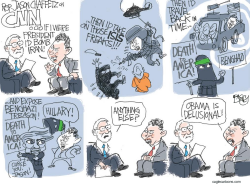 REP JASON CHAFFETZ WARRIOR by Pat Bagley