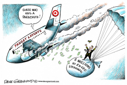 TARGET LAYOFFS by Dave Granlund