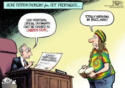 LOCAL OH - POT PROBLEMS by Nate Beeler