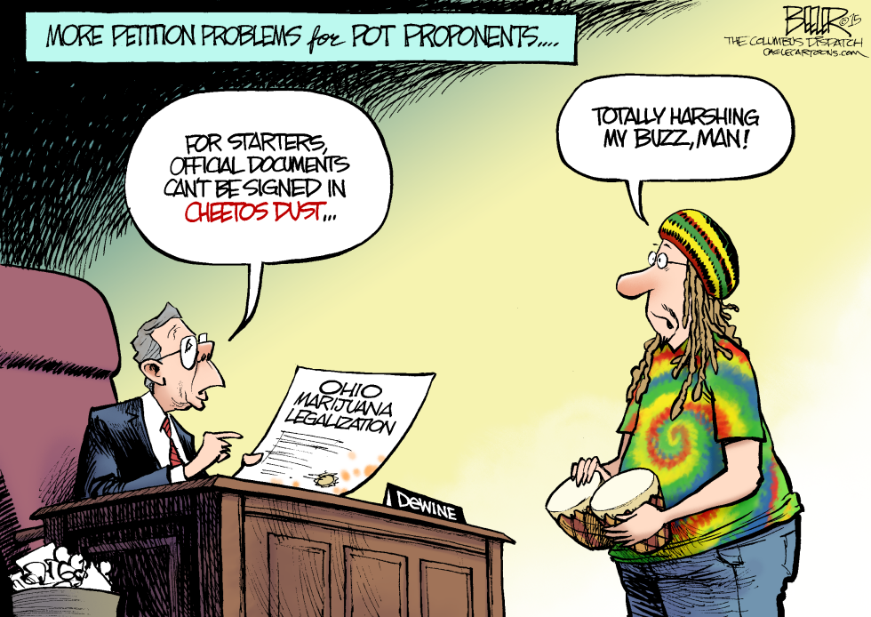  LOCAL OH - POT PROBLEMS by Nate Beeler