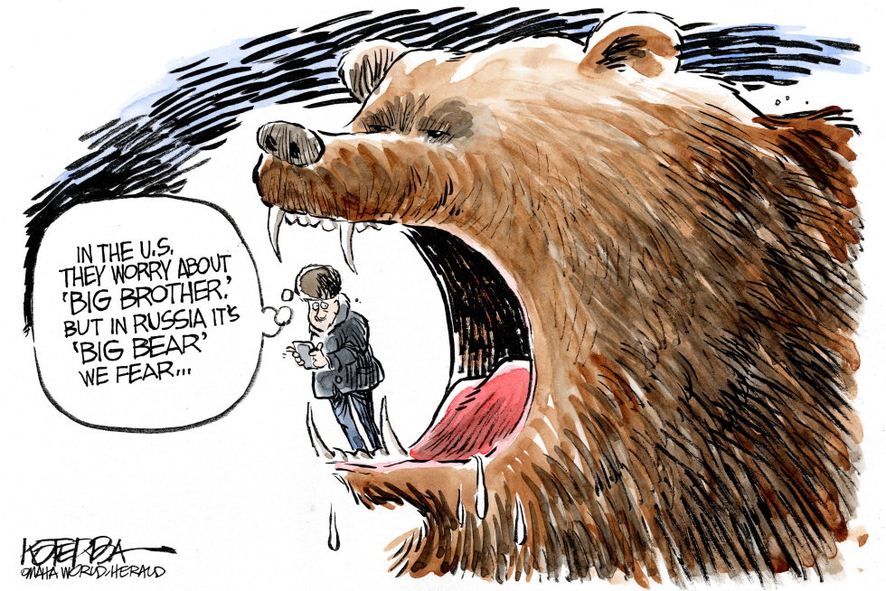  BIG BEAR FEAR by Jeff Koterba