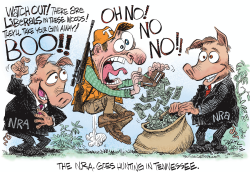 TENNESSEE - NRA GOES HUNTING by Daryl Cagle