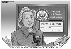 HILLARY CLINTON'S PRIVATE EMAIL ACCOUNT by RJ Matson