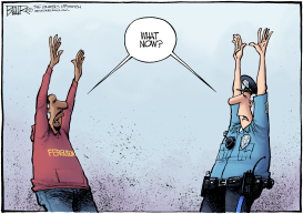 FERGUSON FUDDLE by Nate Beeler