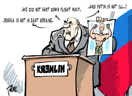 PUTIN NOT ILL by Tom Janssen