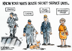 SECRET SERVICE UNITS by Jeff Koterba