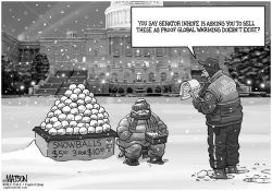 SELLING SNOWBALLS ON THE NATIONAL MALL by RJ Matson