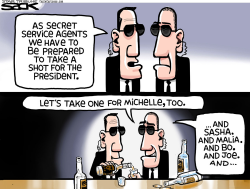 SECRET SERVICE by Steve Sack