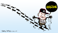 PETE ROSE SUCIO  by Daryl Cagle