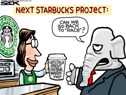 STARBUCKS TALKER by Steve Sack