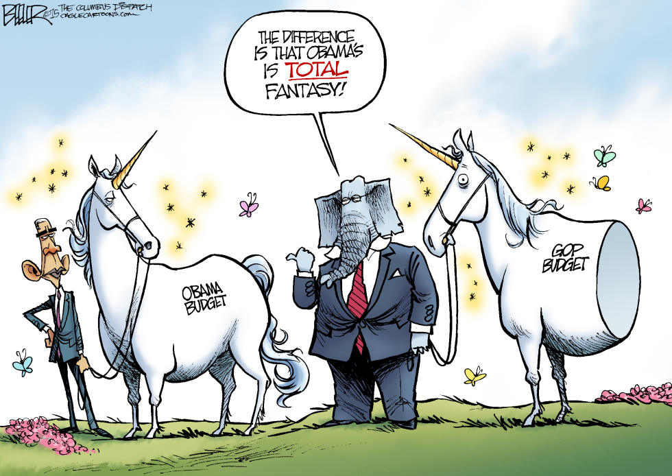  BUDGET FANTASY by Nate Beeler