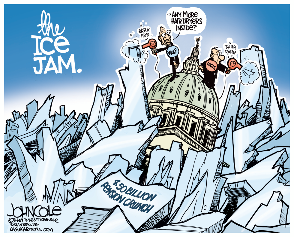  LOCAL PA  THE PENSION ICE JAM by John Cole