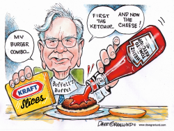 KRAFT HEINZ MERGER by Dave Granlund