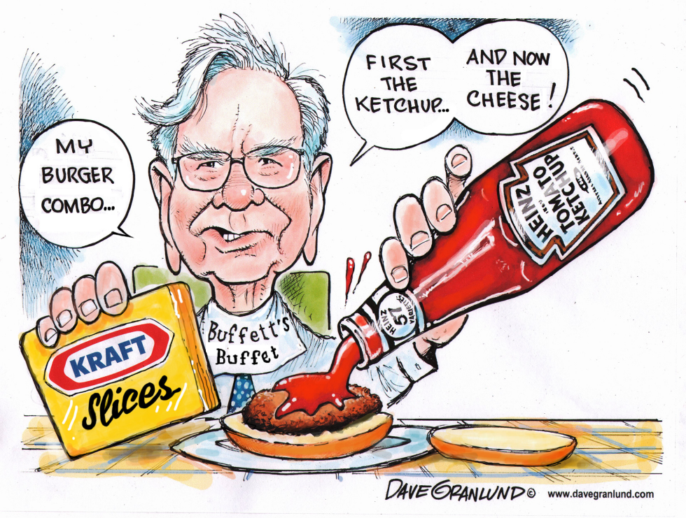  KRAFT HEINZ MERGER by Dave Granlund