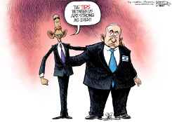 TIES WITH ISRAEL by Nate Beeler