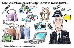 PILOT SCREENING by Dave Granlund