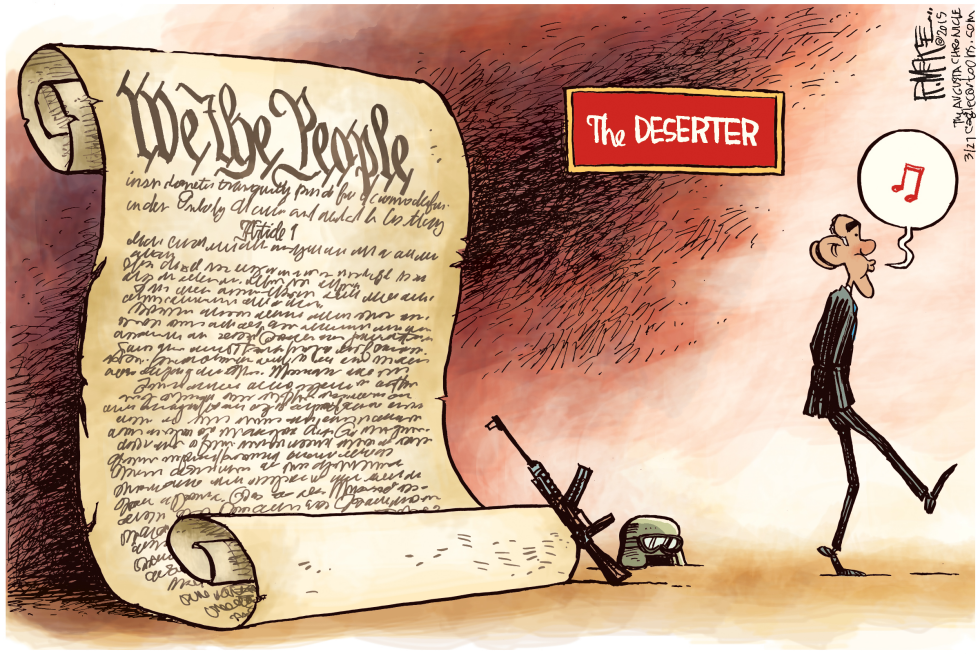  THE DESERTER by Rick McKee