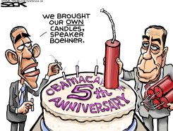 OBAMACAKE by Steve Sack