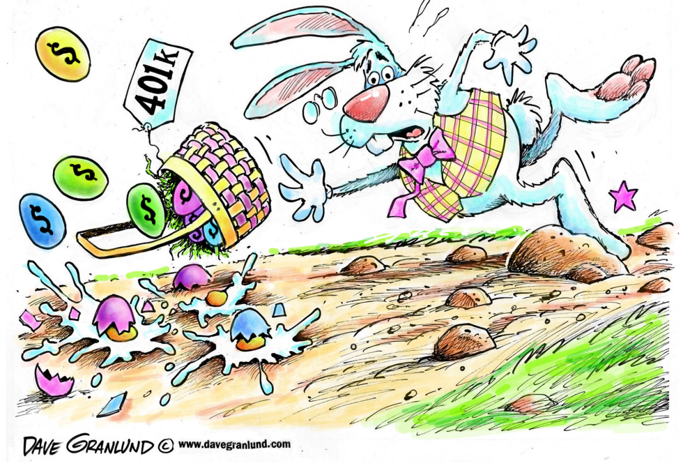  401K EGGS by Dave Granlund