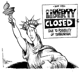 LIBERTY CLOSED by Mike Lane