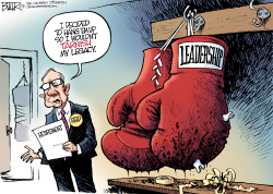 REID RETIRES by Nate Beeler