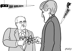 IRAN NUCLEAR TALKS by Rainer Hachfeld